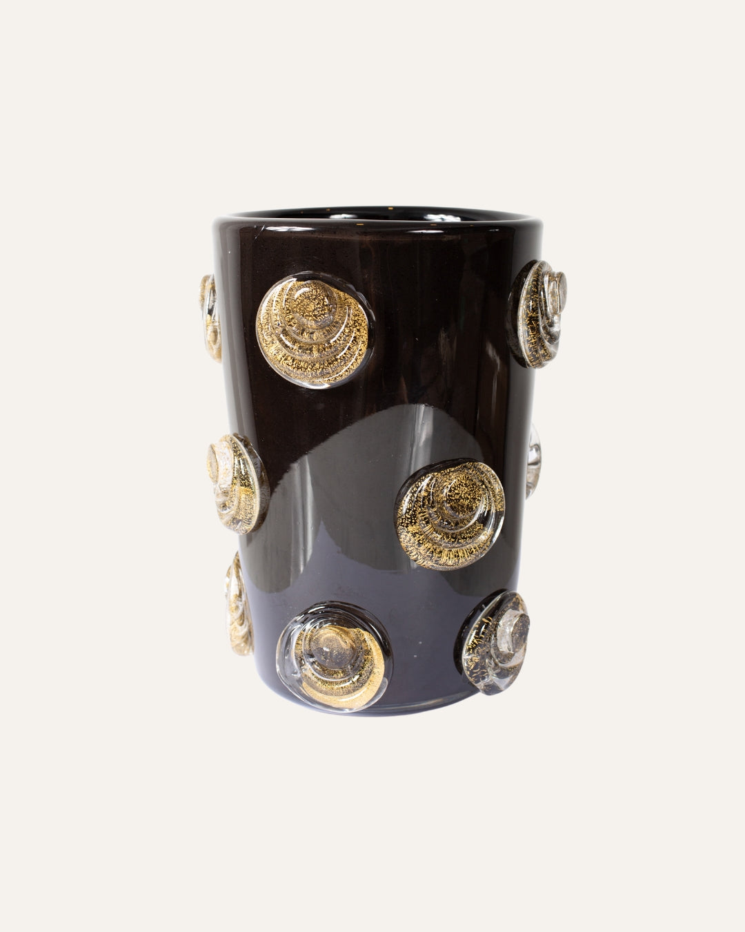 VASO ROSAS COM OURO M