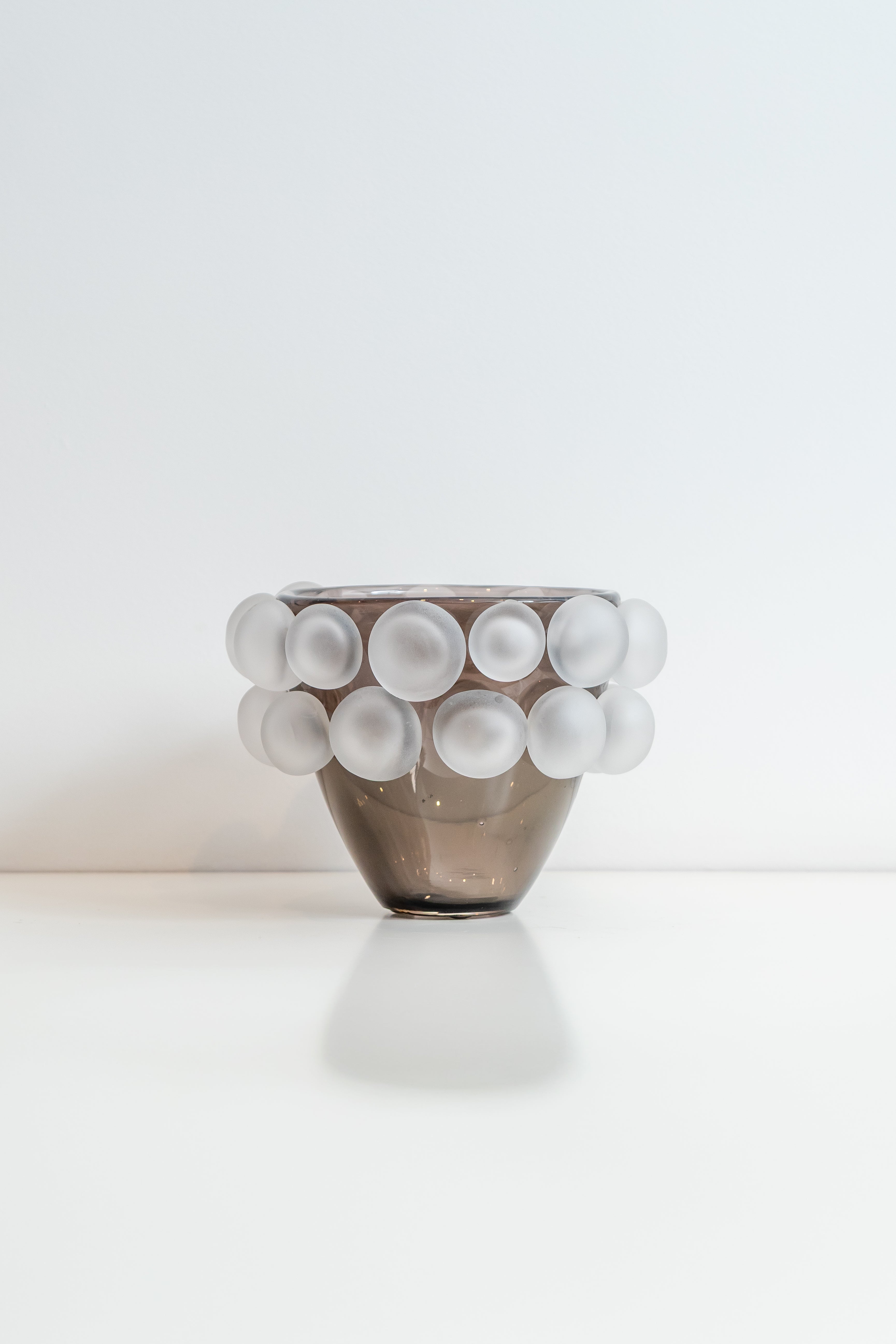 VASO DE CRISTAL FUME (P)