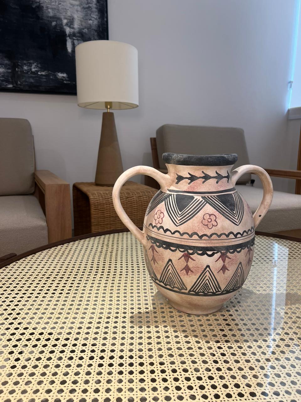 VASO CERÂMICA COLEÇÃO BARBERE LIBYA 4