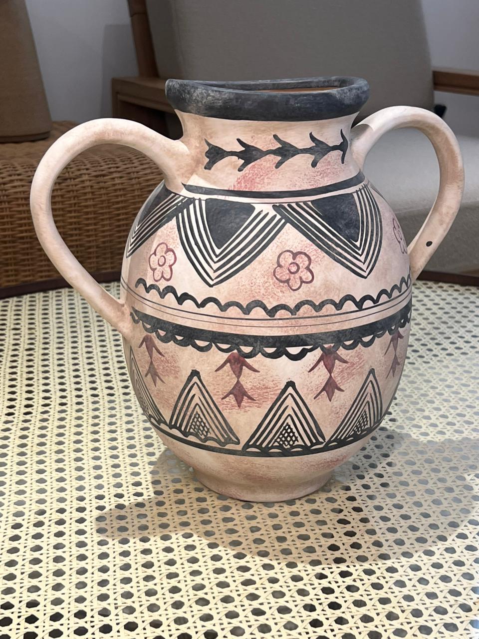 VASO CERÂMICA COLEÇÃO BARBERE LIBYA 4