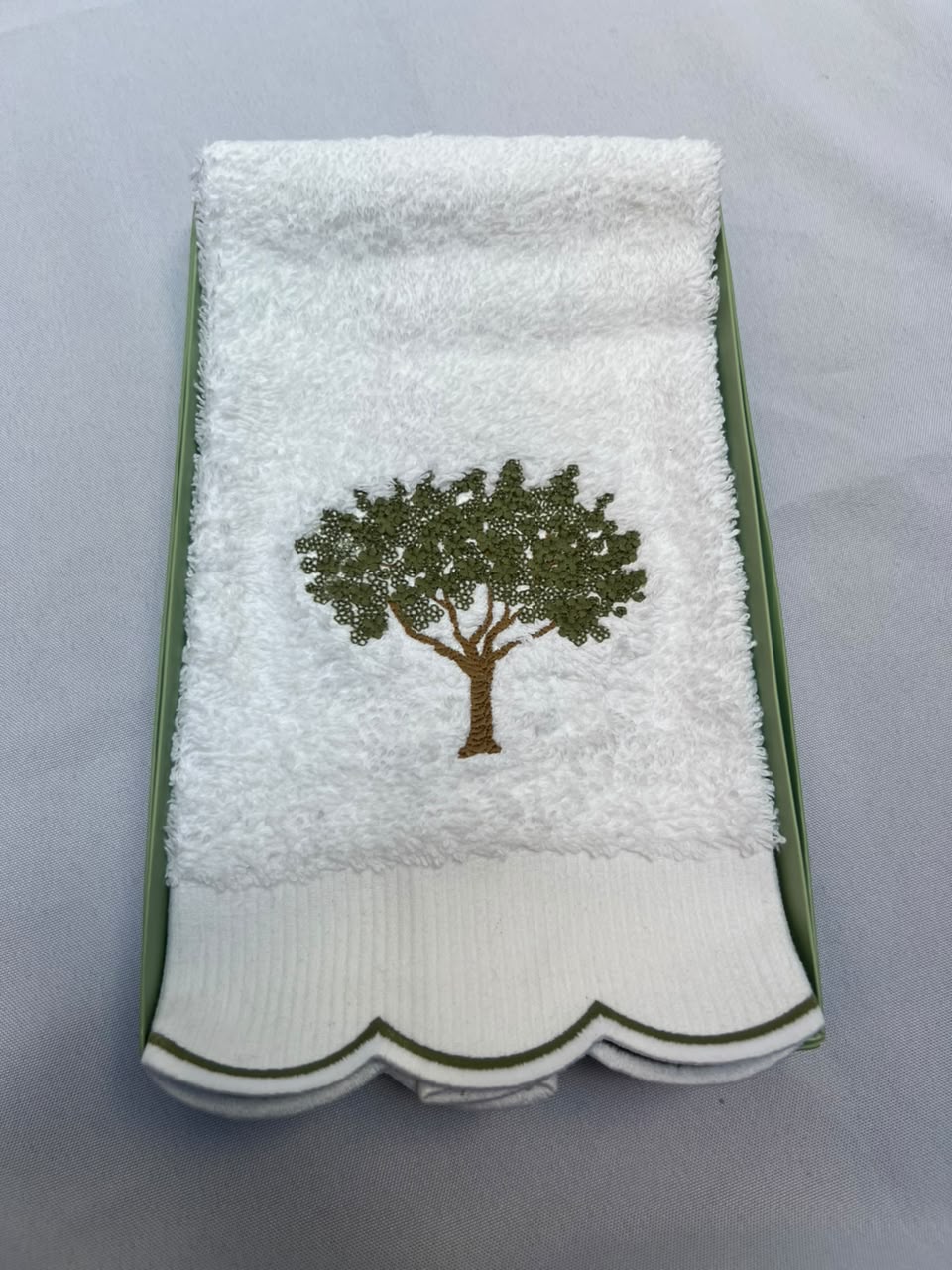 TOALHA DE LAVABO IPÊ VERDE
