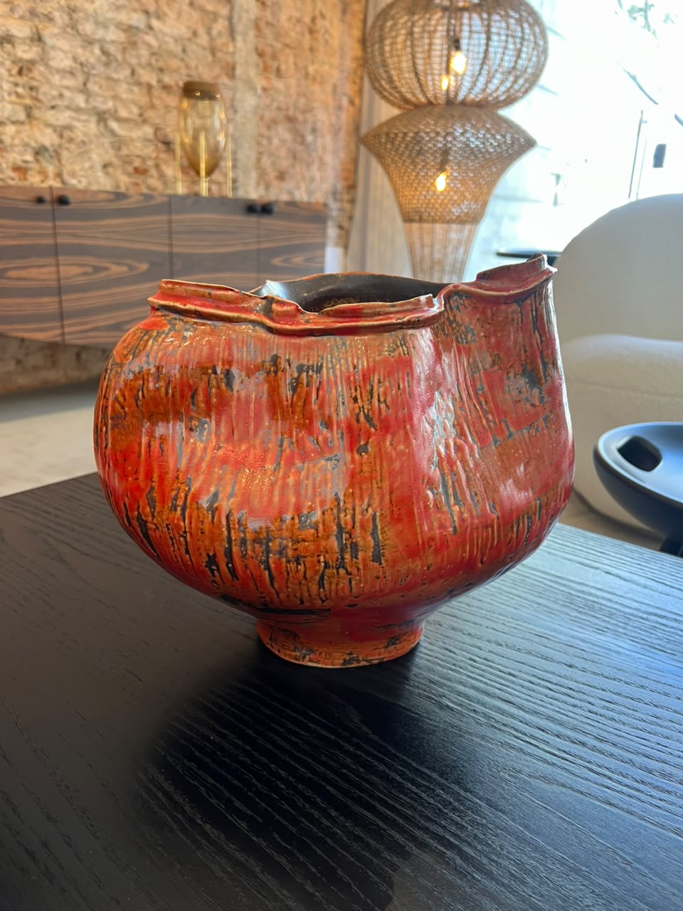 VASO AMASSADO MAGDALENA COLEÇÃO BAJA CALIFÓRNIA